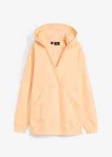 Kapuzen Umstands-Sweatshirt Gr. 44/46 Pfirsich Damen Sweat-Shirt Neu