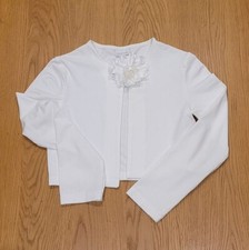 Kommunionkleid-Bolero Gr. 134 - wie neu; nur 1x getragen