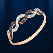 Rose gold ring rose gold 585