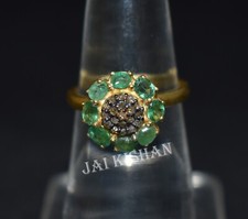 Elegant Smaragd Edelstein 925