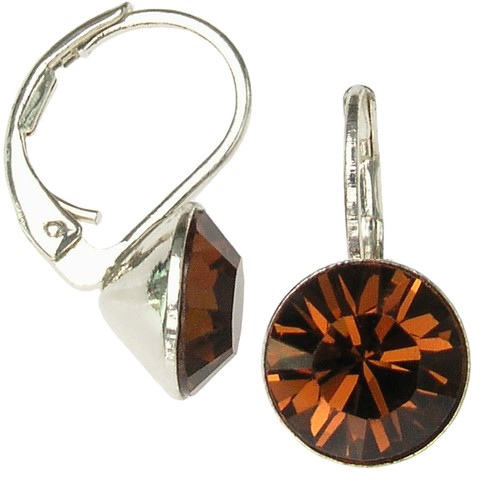 Ohrringe mit swarovski - mm,
