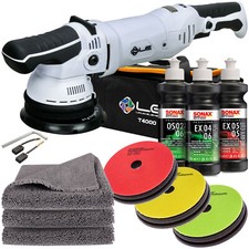 Liquid Elements T4200 Exzenter Poliermaschine Politur, Polierpads Set