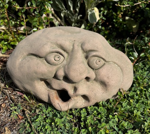 Stein gesicht wasserspeier - stein,