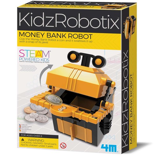 Kidz roboter geld bank - 4m,