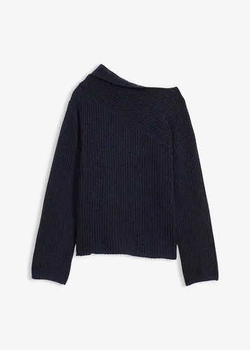 Gerippter oversize pullover - gerippter, oversize-pullover