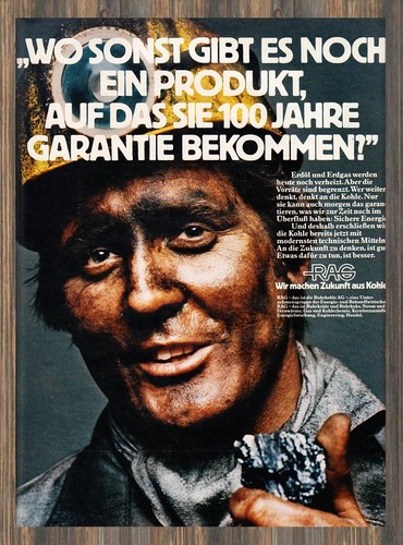 Rag ruhrkohle reklame - ruhrkohle, ag