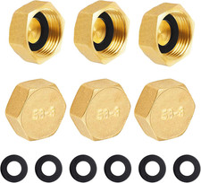 Messing Kappe G1/2"(Ø19,5Mm)