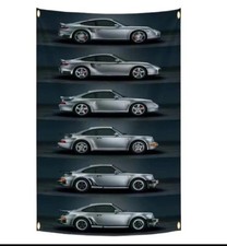 Porsche 911 range - banner, fahne