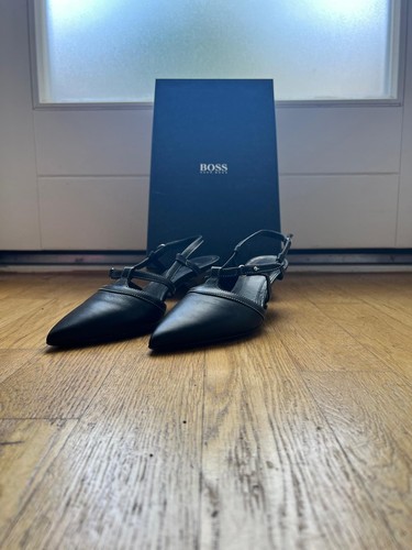 Schwarze slingpumps - schwarze,