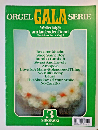 Orgel gala serie für - orgel,