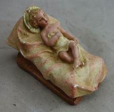 alte Stuck Krippenfigur Nr. 4160/01 Christus Kind