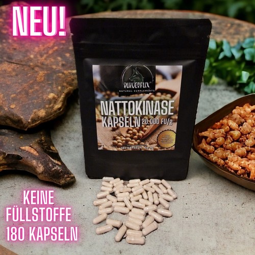 Nattokinase kapseln 180stück - nattokinase,