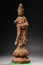 Alte Holzmalerei Kwan-yin Guan