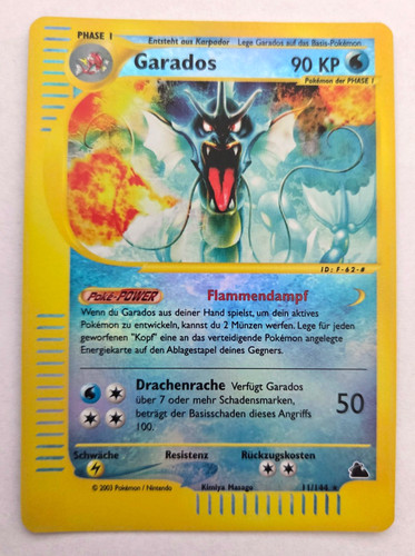 Pokémon skyridge garados - skyridge,