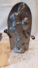 Rarität Schokoladenform Osterhase mit Korb und Ei  Walter Berlin 1930