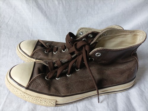 Converse leder high sneaker - leder,