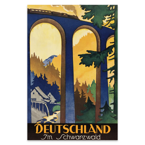 Schwarzwald viadukt - schwarzwald-viadukt, (1925)