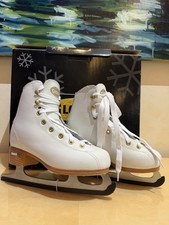 NEU 36 Leder-Eiskunstlaufschuh