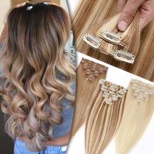 8 Tressen Clip In Remy