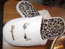 schöne Damenhausschuhe/Pantolette Gr.41 beige,Leolook v.Casa Mia NEU