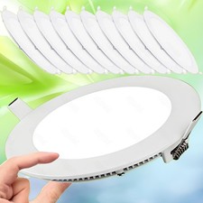 LED Panel Einbaustrahler Einbauleuchte Deckenlampe mit trafo 3/6/9/12/15/18/24 W