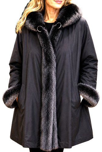 Nerz jacke zum wenden - nerz,
