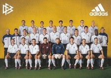 DFB Deutschland Mannschaftsbild Mannschaftskarte Mannschaftsfoto WM 2002