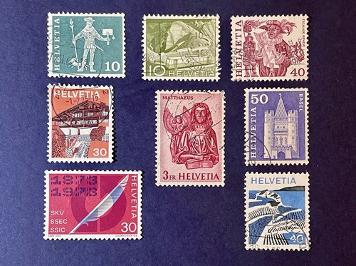 Alte briefmarken schweiz - briefmarken,