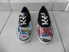 Comic Schuhe Sneaker Freizeit Sommer Stoff - Größe 34 - H&M - Spiderman