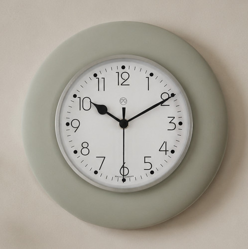 Funk küchenuhr grau wanduhr - grau,