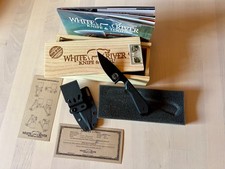 WHITE RIVER KNIVES M1 Pro MAGNACUT Messer black PVD coated  Made in U.S.A.