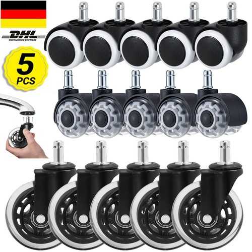 Bürostuhlrollen - 5x,