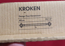 Ikea Kroken schwarz Metall