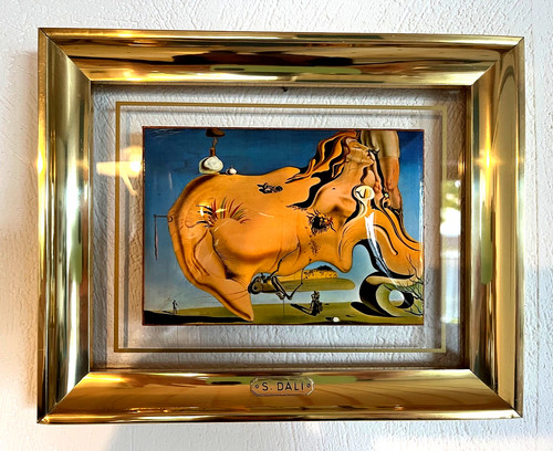 Salvador dalí holzdruck - dalí, /