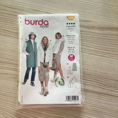Burda style schnittmuster - schnittmuster, 5869