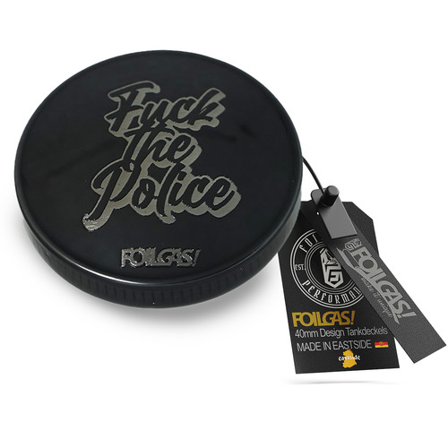 Tankdeckel candy schwarz - tankdeckel, f*ck