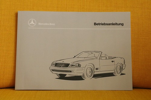 R129 betriebsanleitung 96 - betriebsanleitung, 04/96