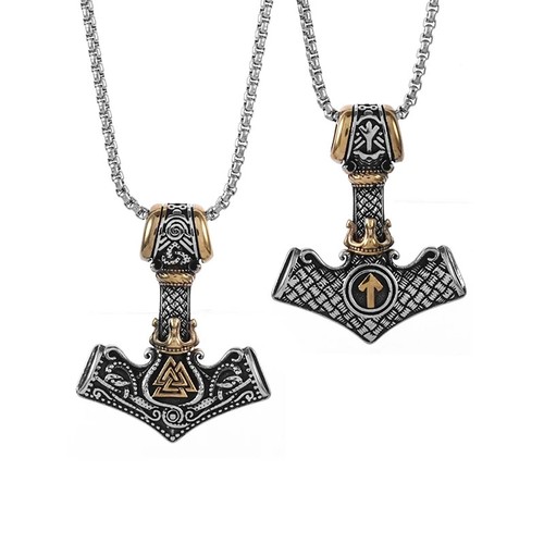 Halskette thor hammer - thor,