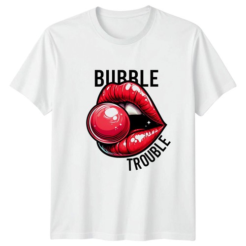 Shirt bubble trouble - t-shirt,