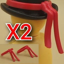 X2 Playmobil rote