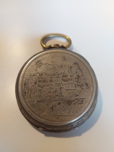 Taschenuhr eisenbahn 800er - eisenbahn,