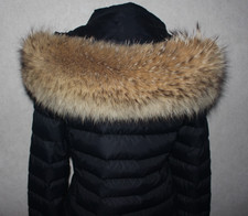 KOJOTE Pelzkragen Pelzstreifen