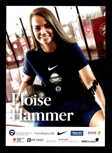Eloise hammer autogrammkarte - eloise,