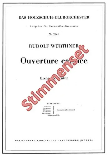 Würthner rudolf ouvertüre - würthner,,