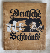 Gerlach's Jugdenbücherei Kinderbuch Jugendstil / Deutsche Schwänke 1910