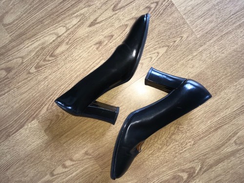 Pumps schwarzes lackleder - pumps,, 40,schwarzes