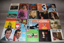 40 Stück LP OLDIE'S COUNTRY Sammlung Schallplatten Vinyl PIAF HOLLY CHER OFARIM