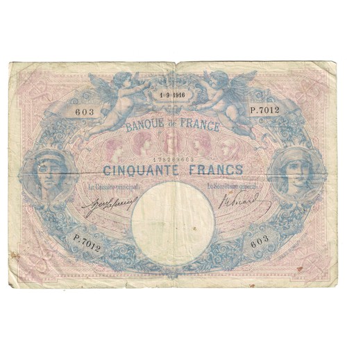 Frankreich francs bleu et - frankreich,,