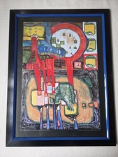 Hundertwasser rote zunge - hundertwasser,