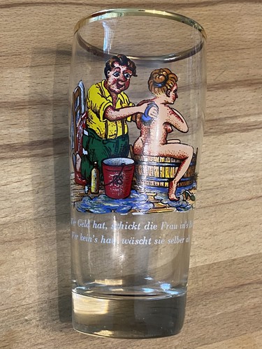 Glas frivol spruch bier - glas,
